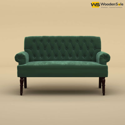 Chetas Love Chair (Velvet, Forest Green)