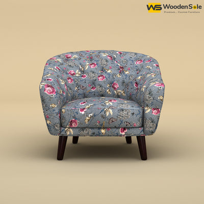 Verona Lounge Chair (Cotton, Floral Printed)