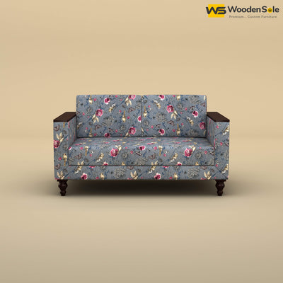 Tivoli 2 Seater Fabric Sofa (Cotton, Floral Printed)