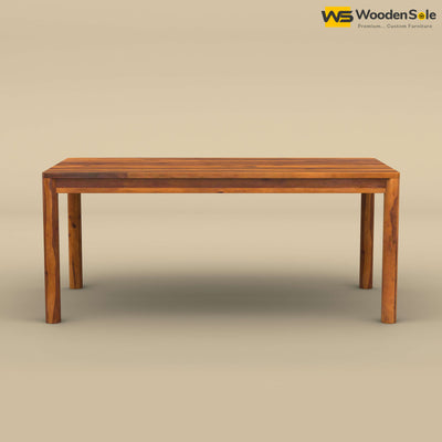 Madrid 6 Seat Dining Table Set (Honey Finish)