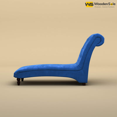 Turkish Chaise Lounge (Velvet, Royal Blue)