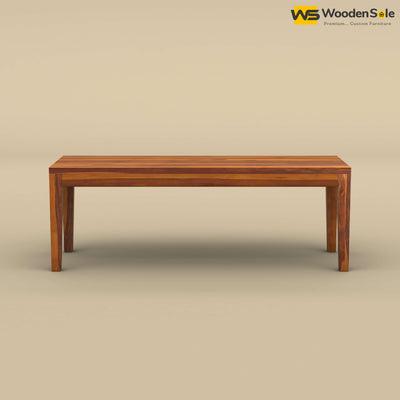 Sheesham Wood Bench (Honey Finish)