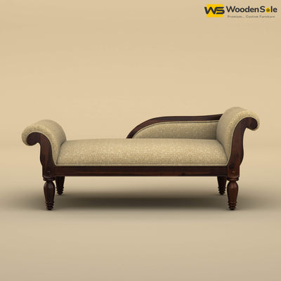 Virat Chaise Lounge (Cotton, Faux Cream)