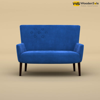 Dil Loveseat (Velvet, Royal Blue)