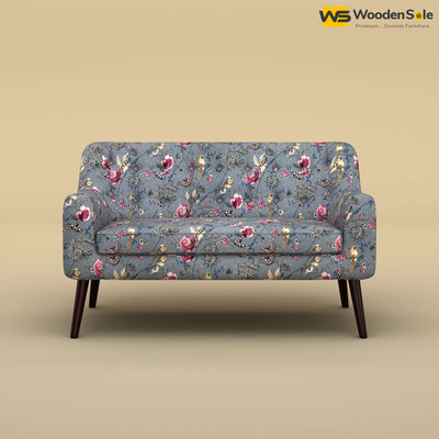 Viraj Loveseat Sofa (Cotton, Floral Printed)