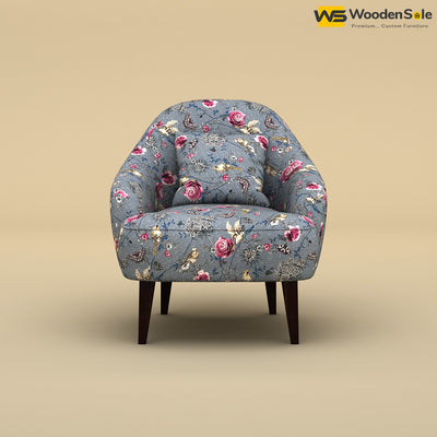 Opera Lounge Chair (Cotton, Floral Printed)