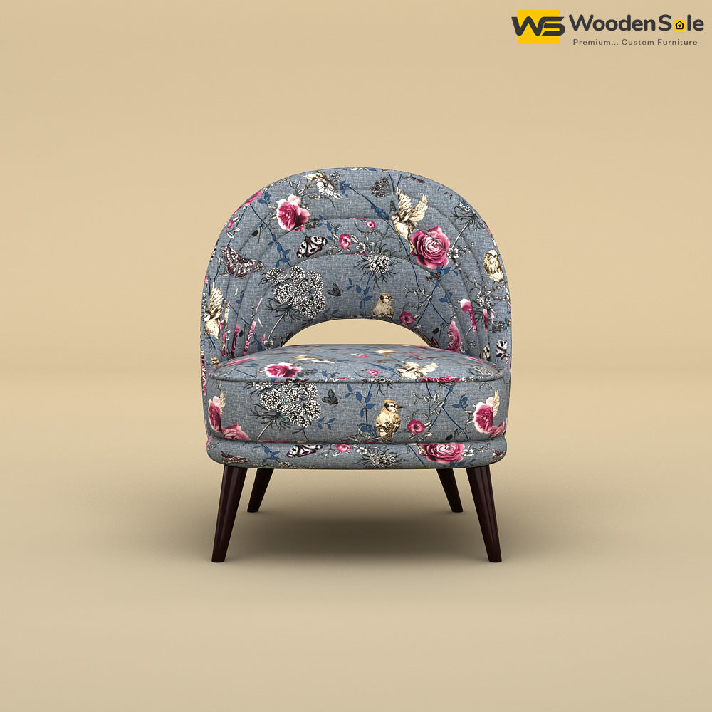 Nyra Lounge Chair (Cotton, Floral Printed)