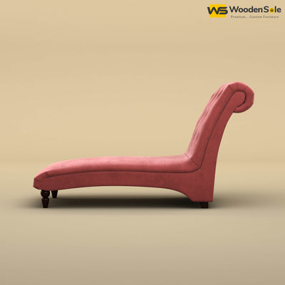 Turkish Chaise Lounge (Velvet, Pink)