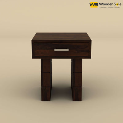 Sandra Bedside Table (Walnut Finish)