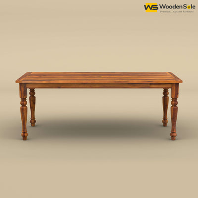 Martha 8 Seater Dining Table (Honey Finish)