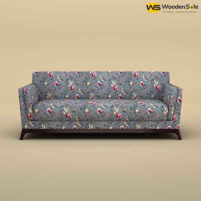 Bruno 3 Seater Sofa (Cotton, Floral Printed)