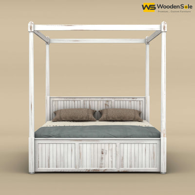 Angelo Poster Bed (King Size, Distress Finish)