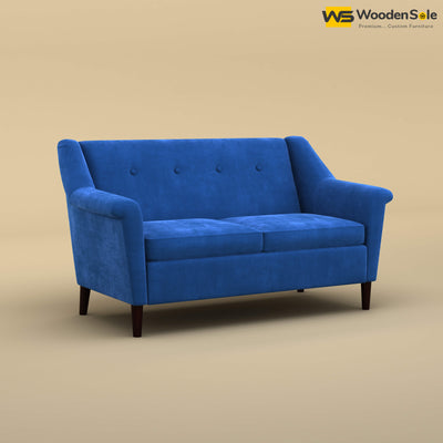 Ojas Loveseat (Velvet, Royal Blue)