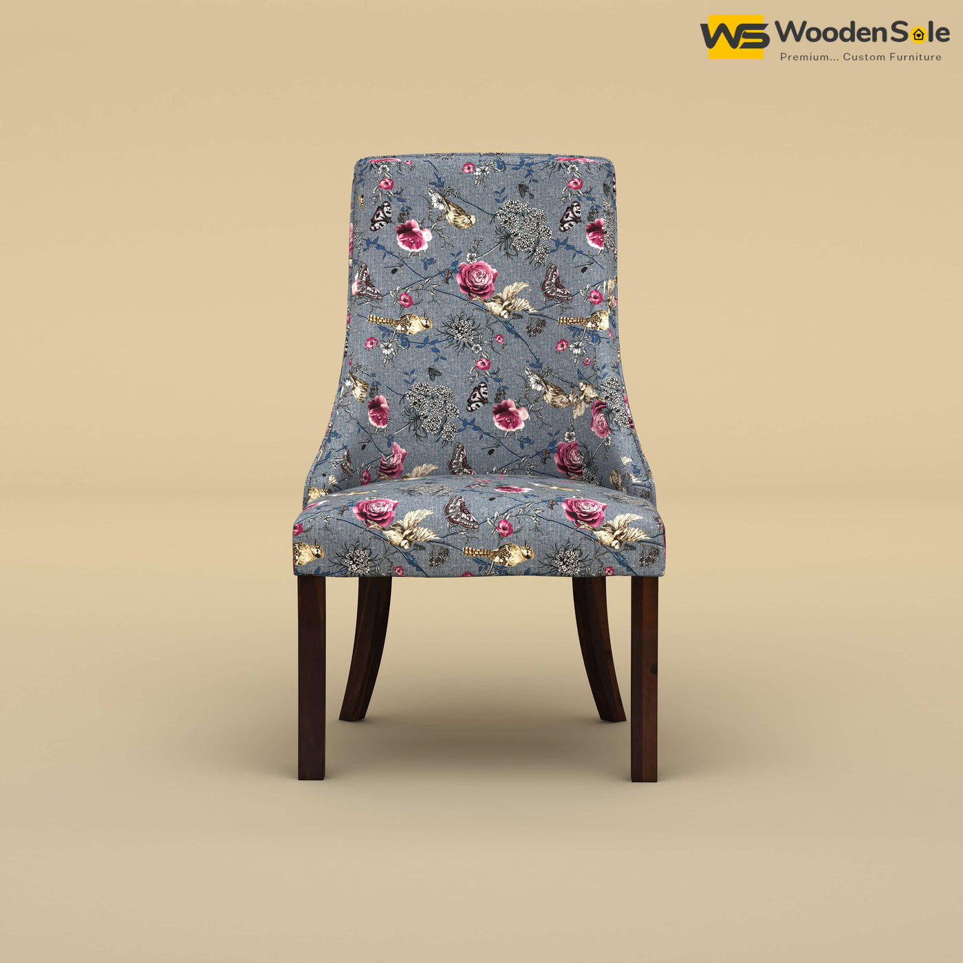 Dublin Dining Chair (Cotton, Floral Printed)