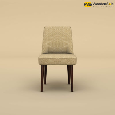 Hardik Dining Chair (Cotton, Faux Cream)