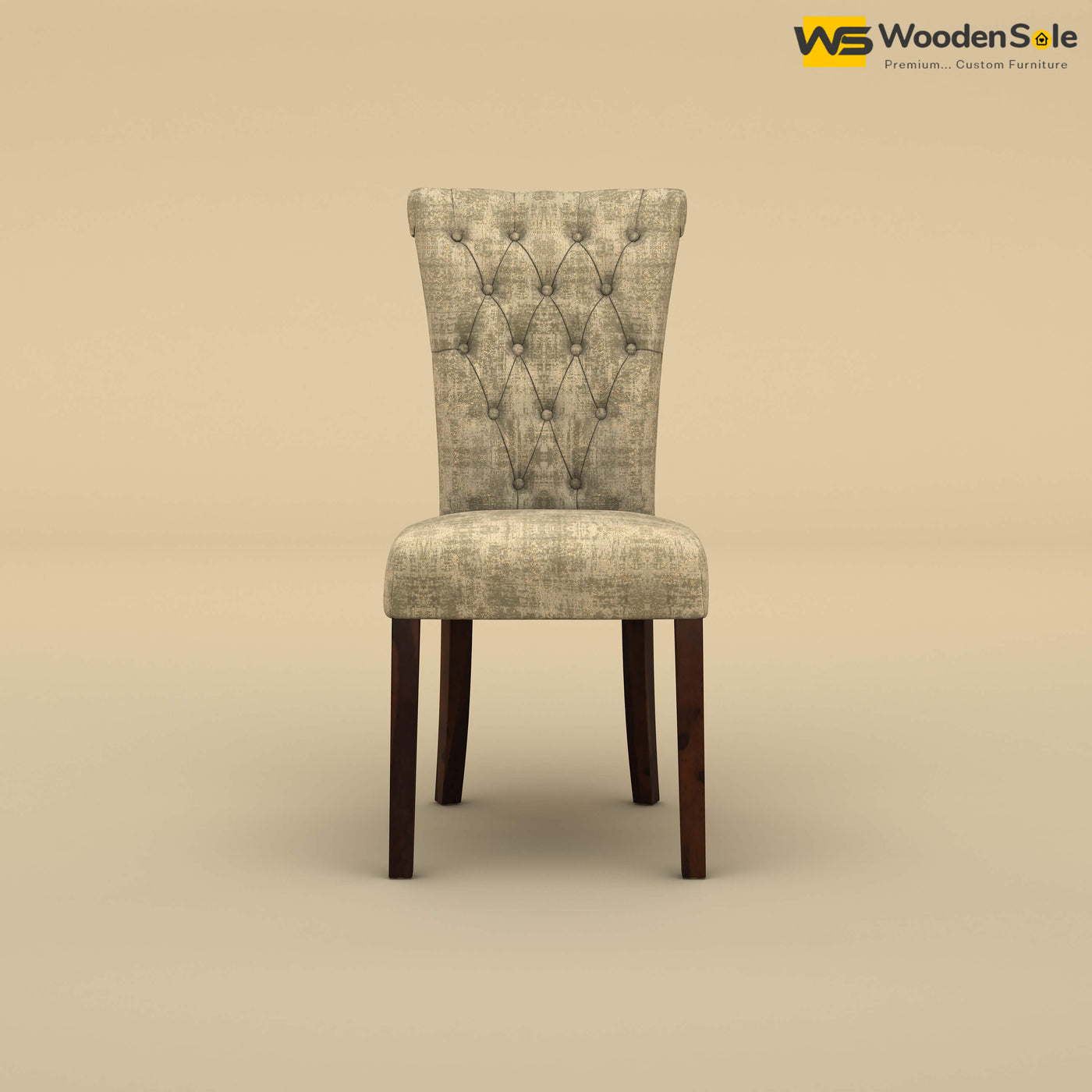 Kia Dining Chair (Cotton, Patchy Cream)