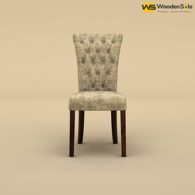 Kia Dining Chair (Cotton, Patchy Cream)