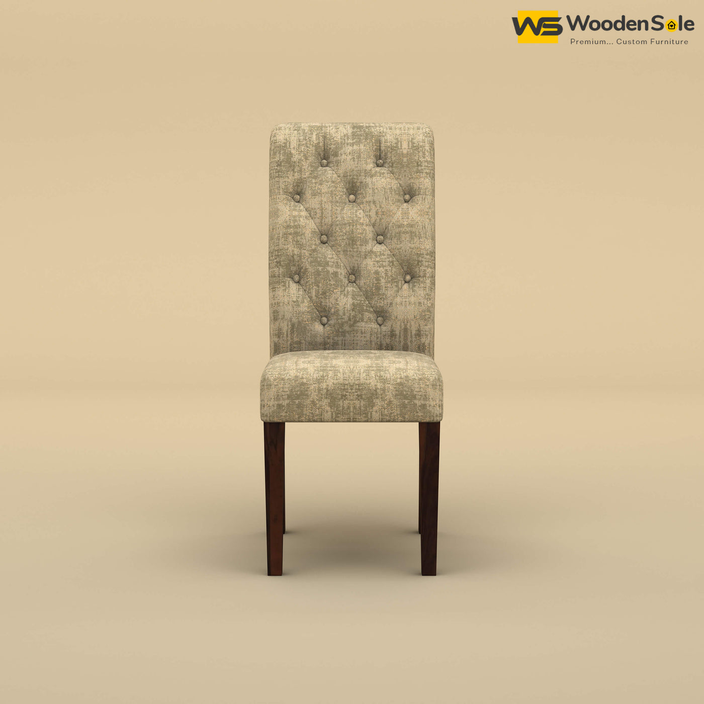 Elliot Dining Chair (Cotton, Patchy Cream)