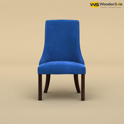 Dublin Dining Chair (Velvet, Royal Blue)