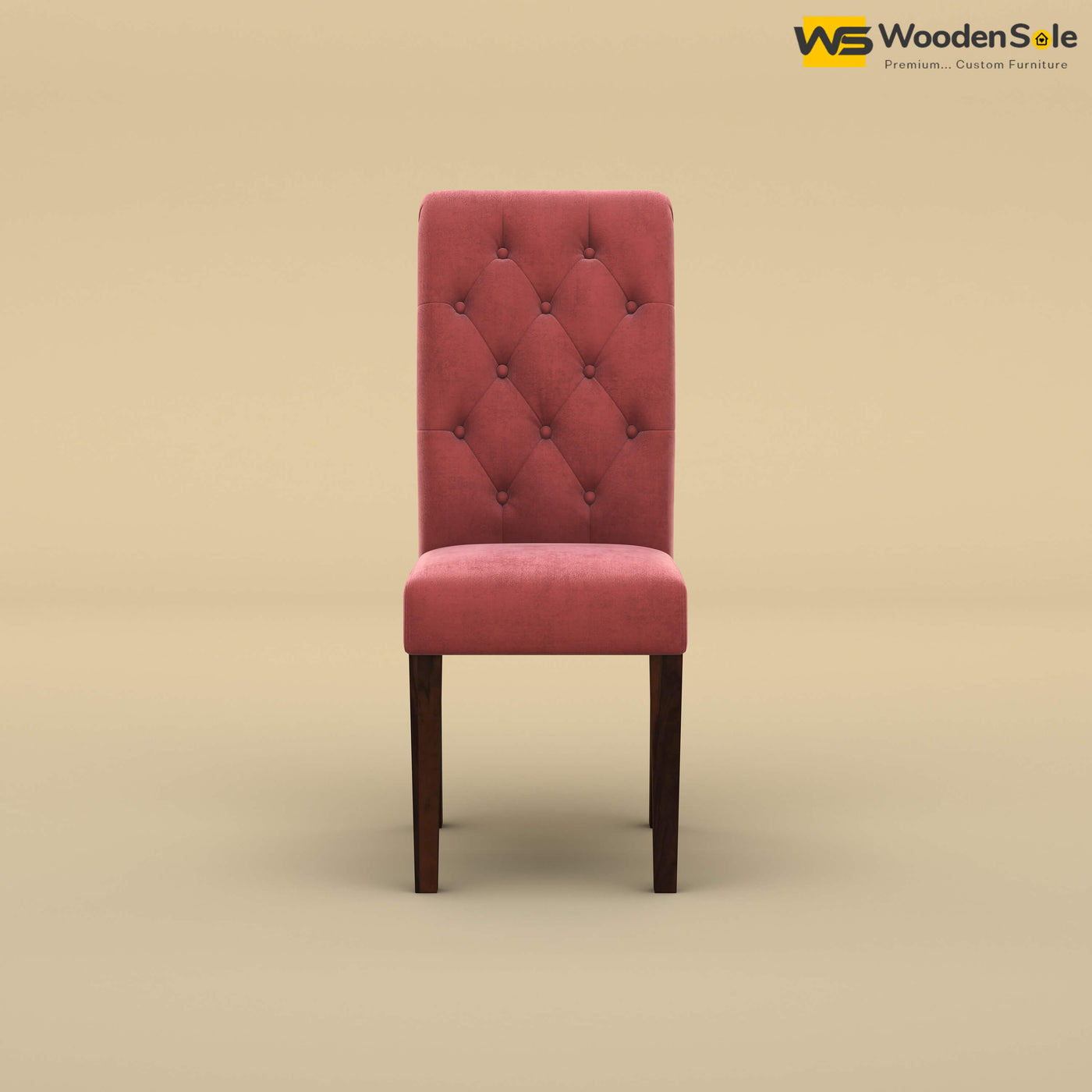 Elliot Dining Chair (Velvet, Pink)