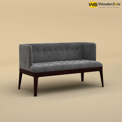 Olivier Loveseat (Velvet, Charcoal Gray)