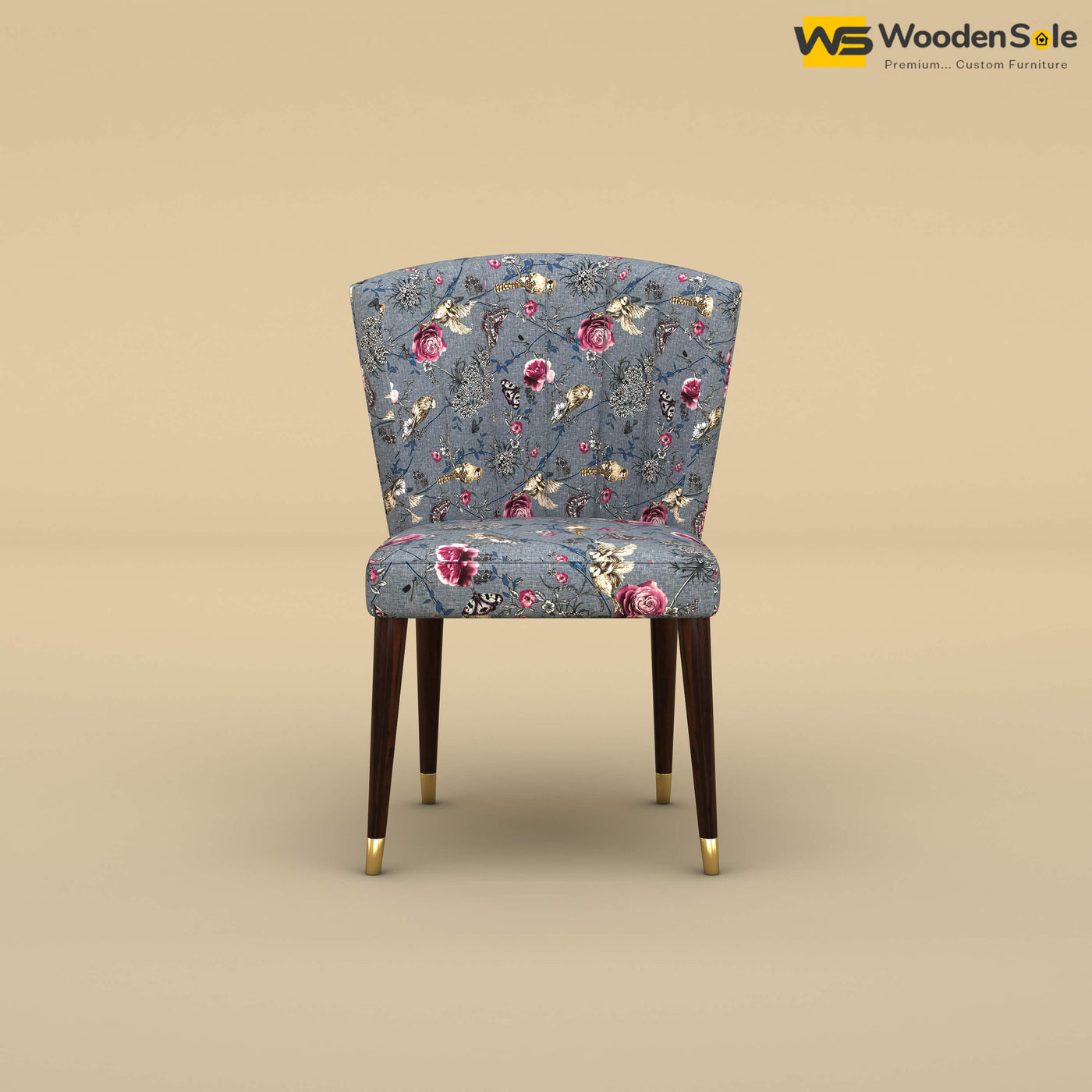 Julia Dining Chair (Cotton, Floral Printed)