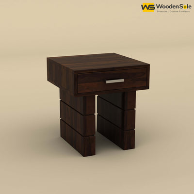 Sandra Bedside Table (Walnut Finish)