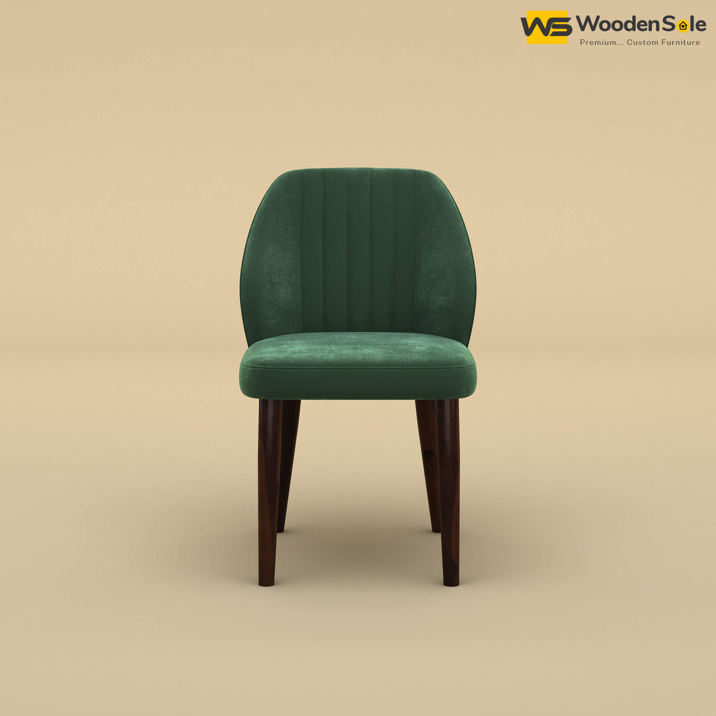 Norway Dining Chair (Velvet, Forest Green)