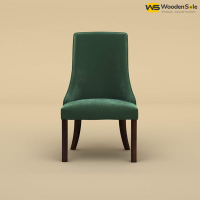 Dublin Dining Chair (Velvet, Forest Green)