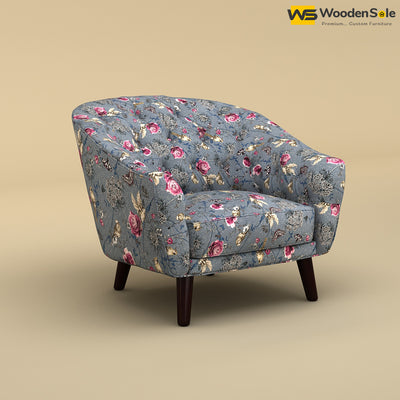 Verona Lounge Chair (Cotton, Floral Printed)