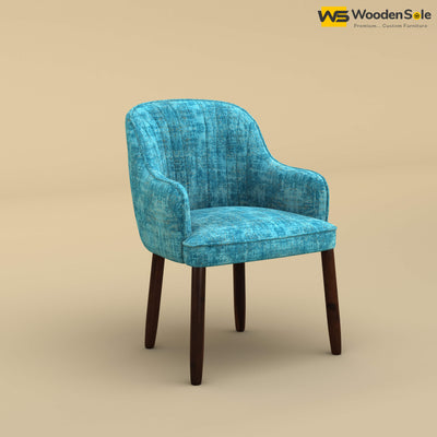 Madrid Dining Chair (Cotton, Teal Blue)