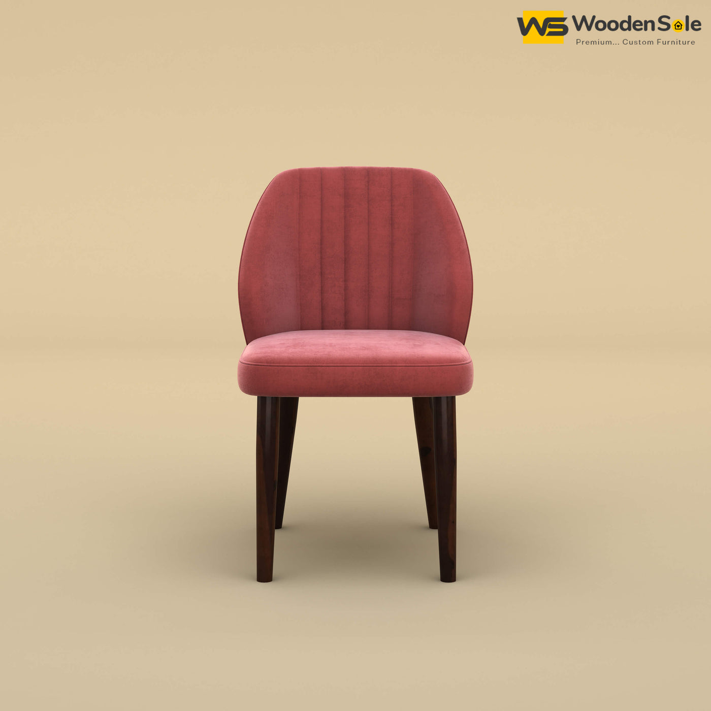 Norway Dining Chair (Velvet, Pink)