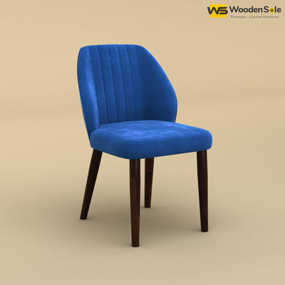 Norway Dining Chair (Velvet, Royal Blue)