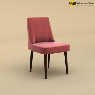 Hardik Dining Chair (Velvet, Pink)