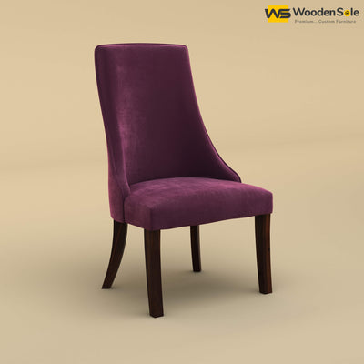 Dublin Dining Chair (Velvet, Dark Purple)