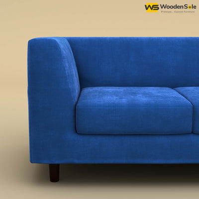 Hardik Loveseat (Velvet, Royal Blue)