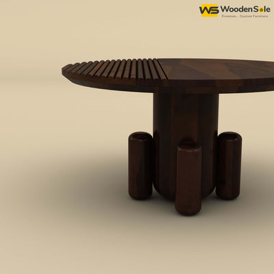 Elena Sheesham Wood Coffee Table (Walnut Finish)