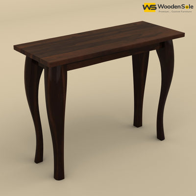 Mehavi Console Table (Walnut Finish)