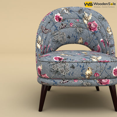 Nyra Lounge Chair (Cotton, Floral Printed)