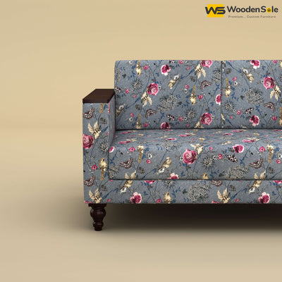 Tivoli 2 Seater Fabric Sofa (Cotton, Floral Printed)