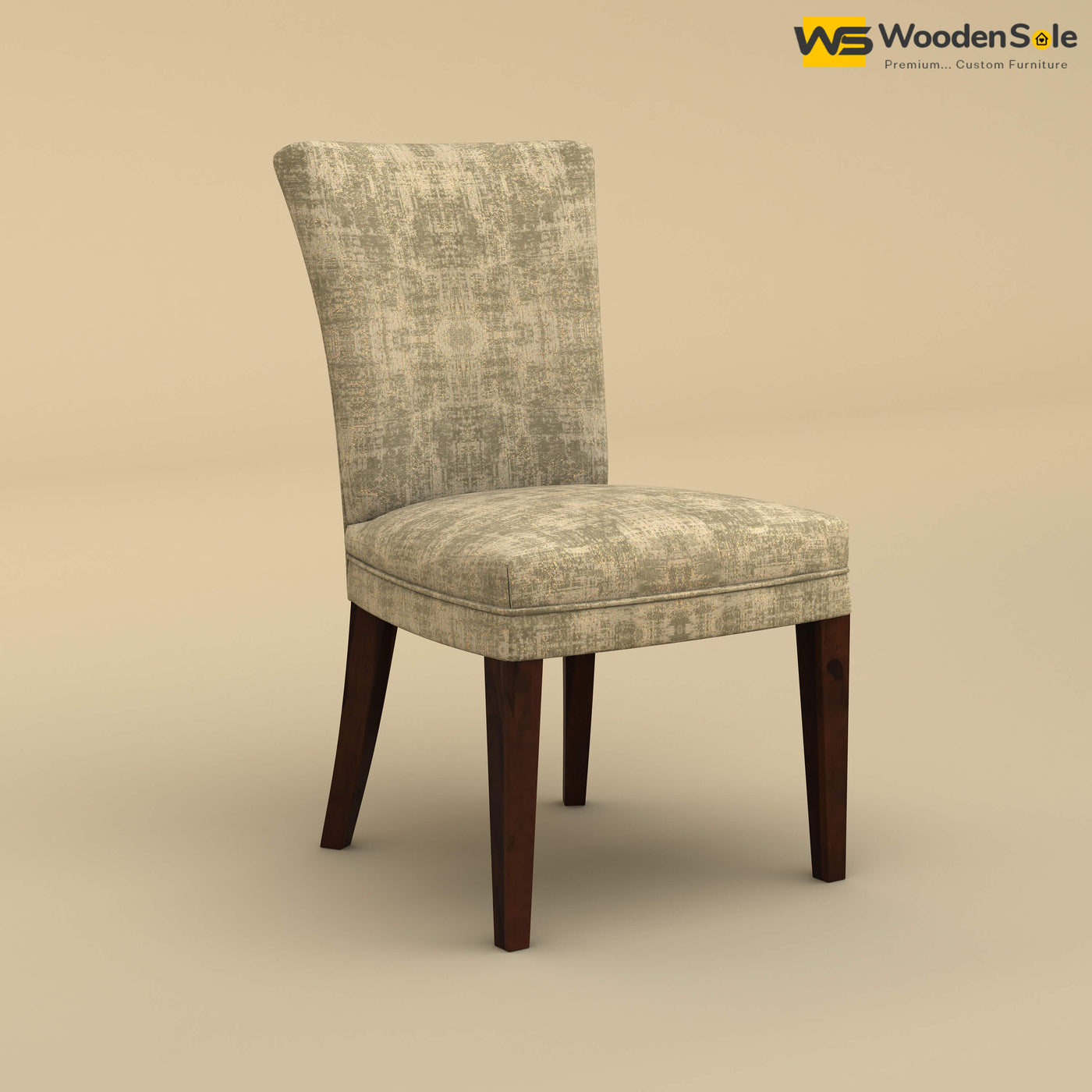 Bently Dining Chair (Cotton, Patchy Cream)