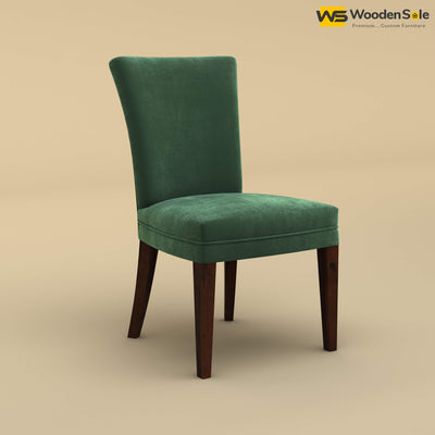 Bently Dining Chair (Velvet, Forest Green)