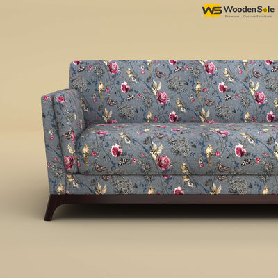 Bruno 3 Seater Sofa (Cotton, Floral Printed)