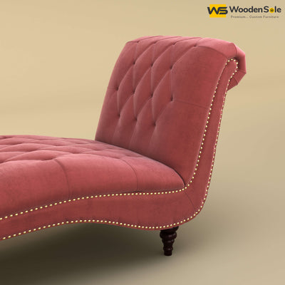 Toronto Chaise Lounge (Velvet, Pink)