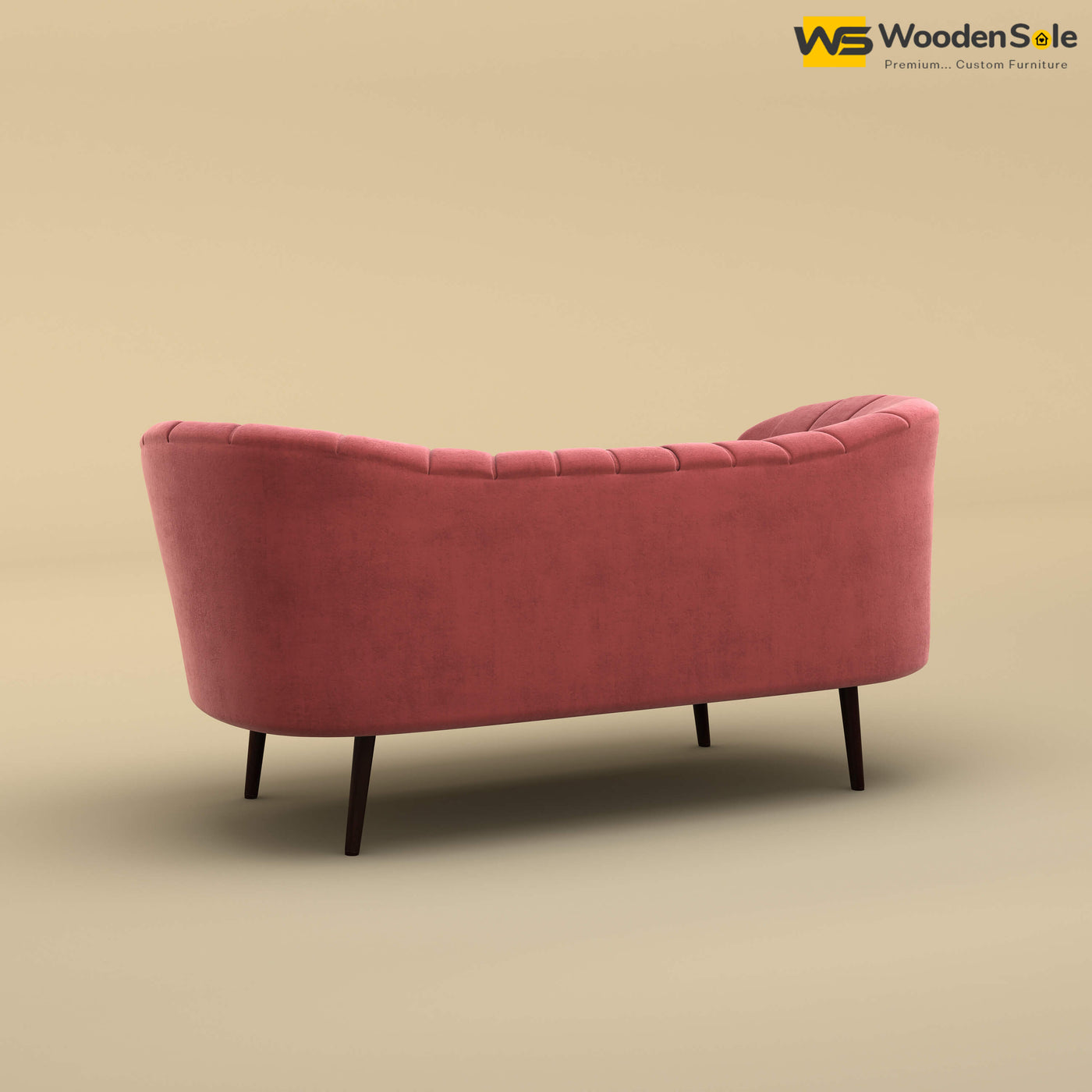 Kiara Chaise Lounge (Velvet, Pink)