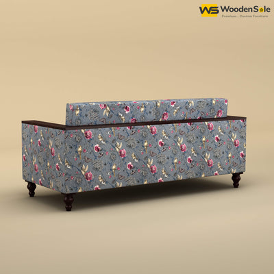 Tivoli 3 Seater Fabric Sofa (Cotton, Floral Printed)