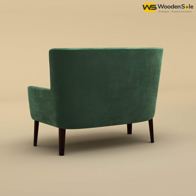 Dil Loveseat (Velvet, Forest Green)