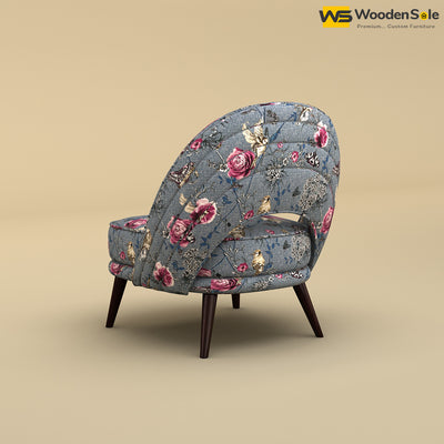 Nyra Lounge Chair (Cotton, Floral Printed)