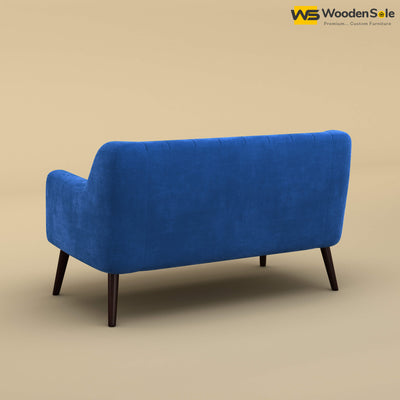 Viraj Loveseat Sofa (Velvet, Royal Blue)