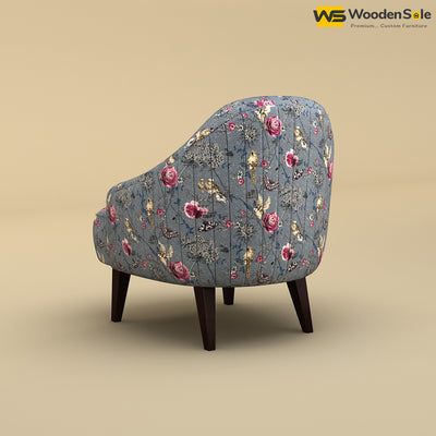 Opera Lounge Chair (Cotton, Floral Printed)